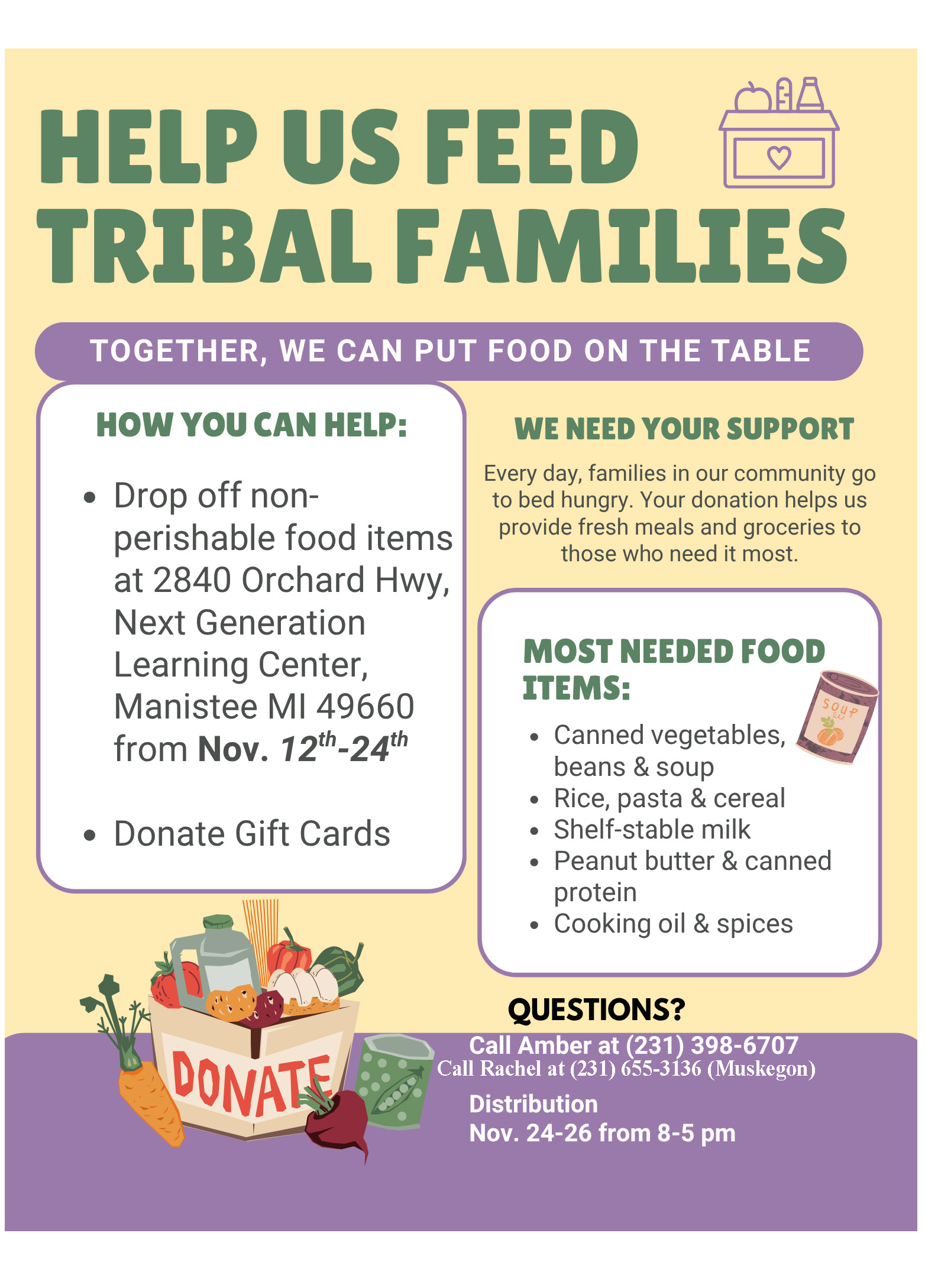 Nov 2025 Food Drive
